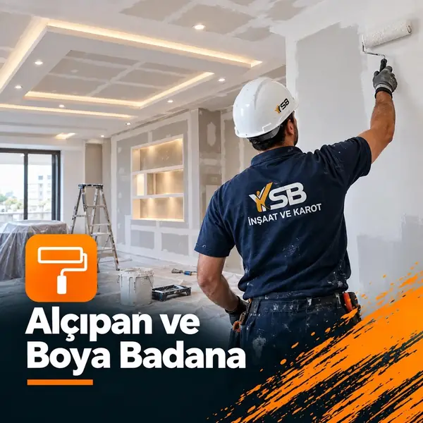 Sakarya alçıpan ve boya badana — Alçıpan ve boya badana hizmeti