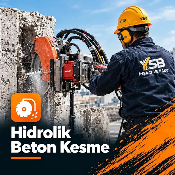 Pamukova hidrolik beton kesme — Hidrolik beton kesme hizmeti