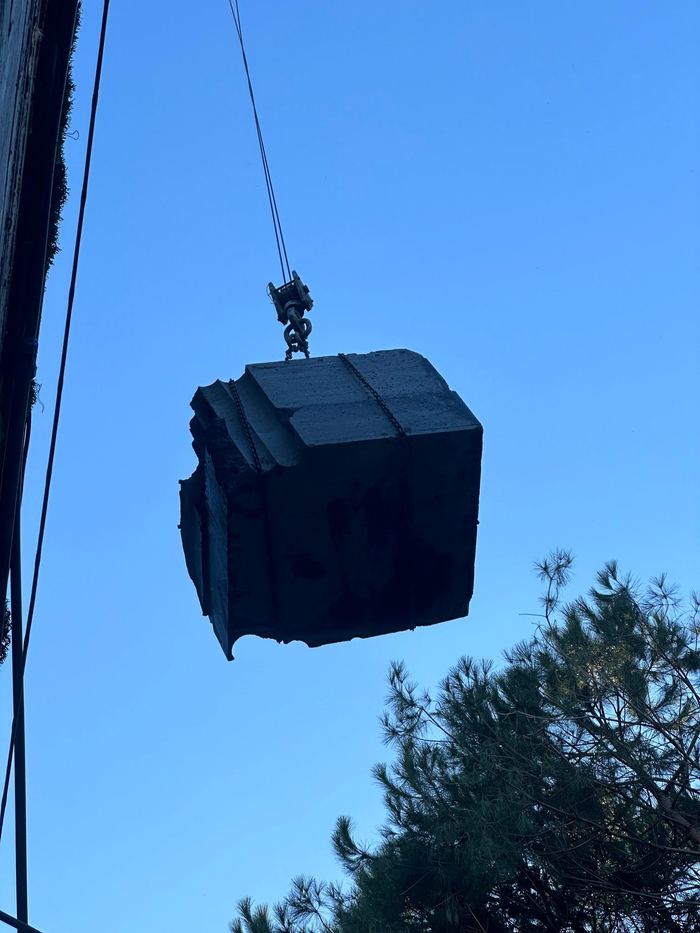 Beton Blok Taşıma Çalışması