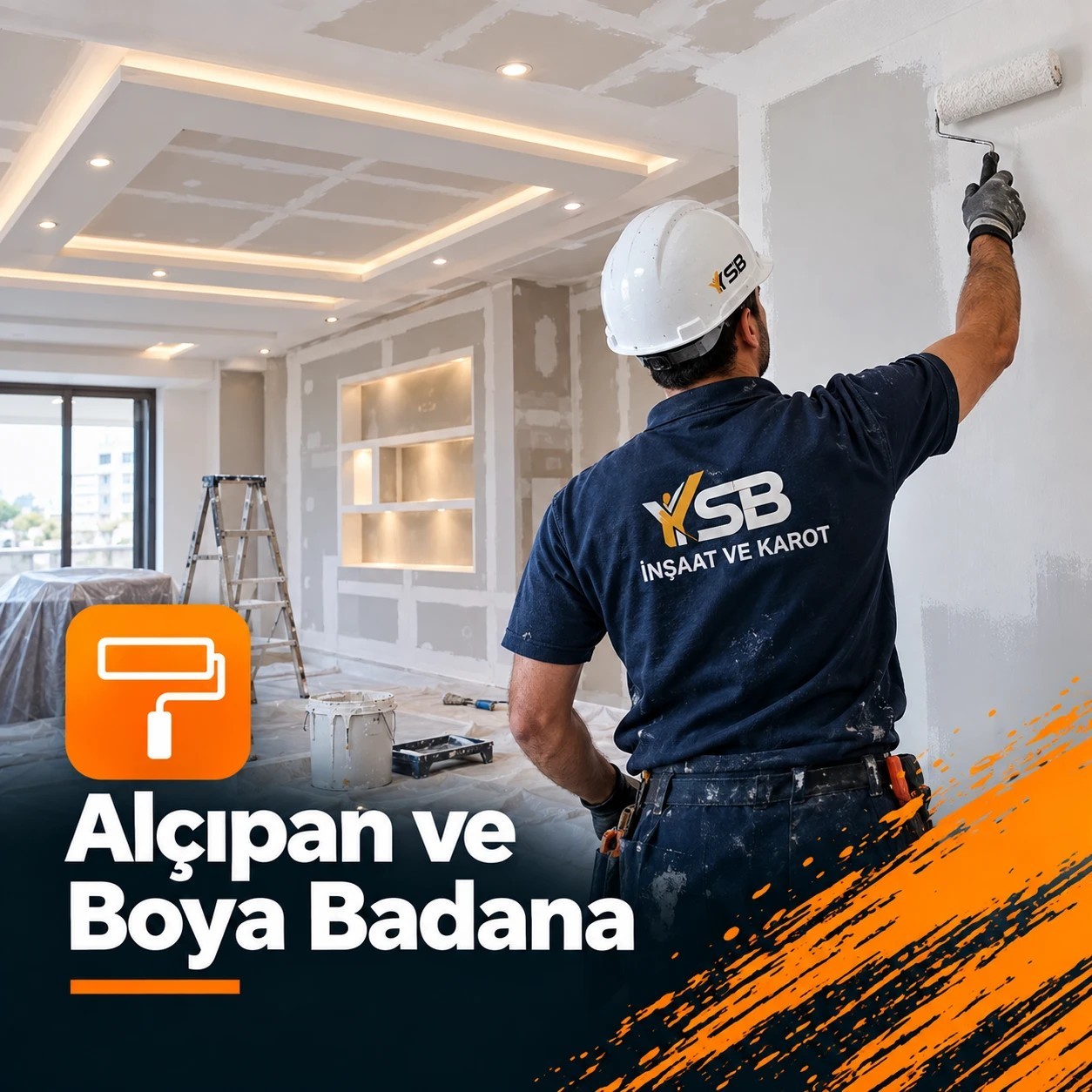 Alçıpan ve Boya Badana